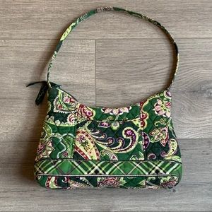 Vera Bradley Chelsea Green Pattern Purse